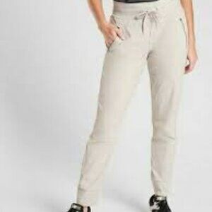 Athleta Beige Track Pants